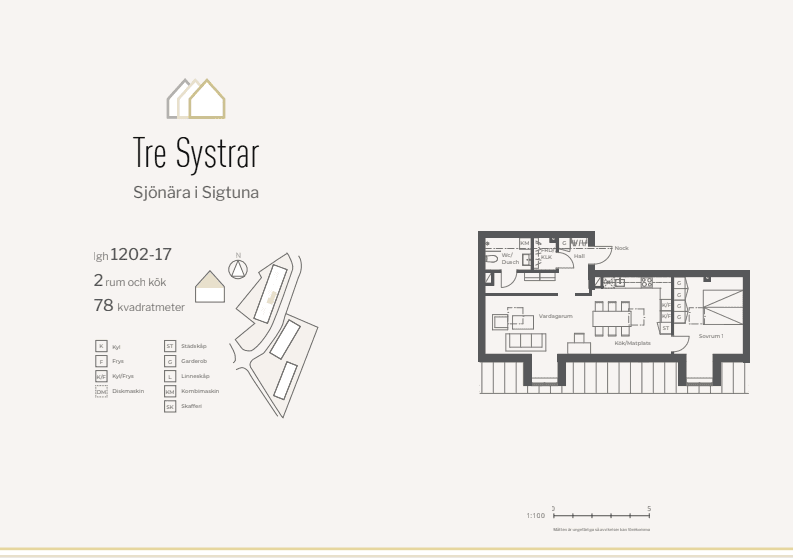 Apartment in Märsta