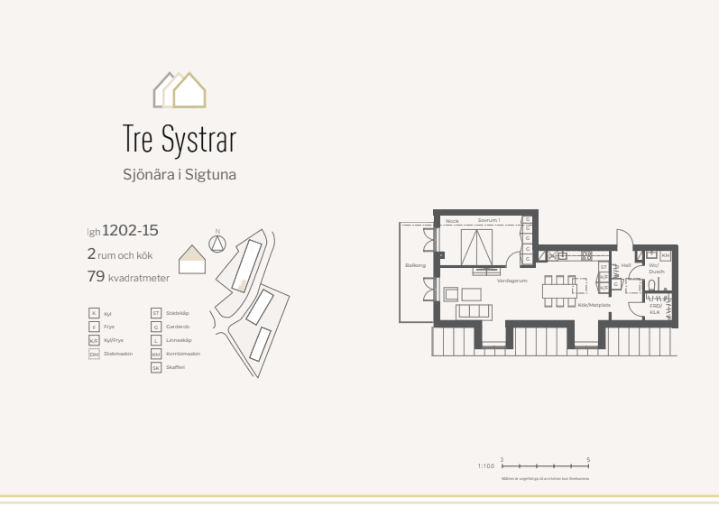 Apartment in Märsta