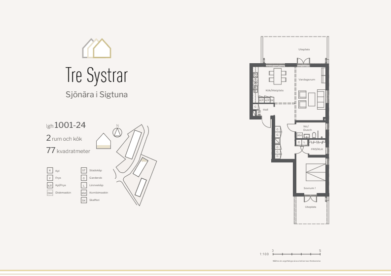 Apartment in Märsta