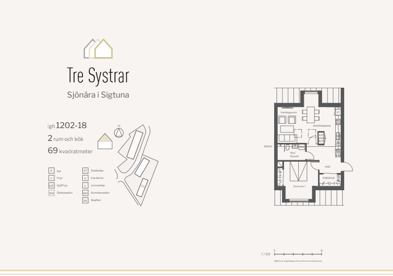 Apartment in Märsta