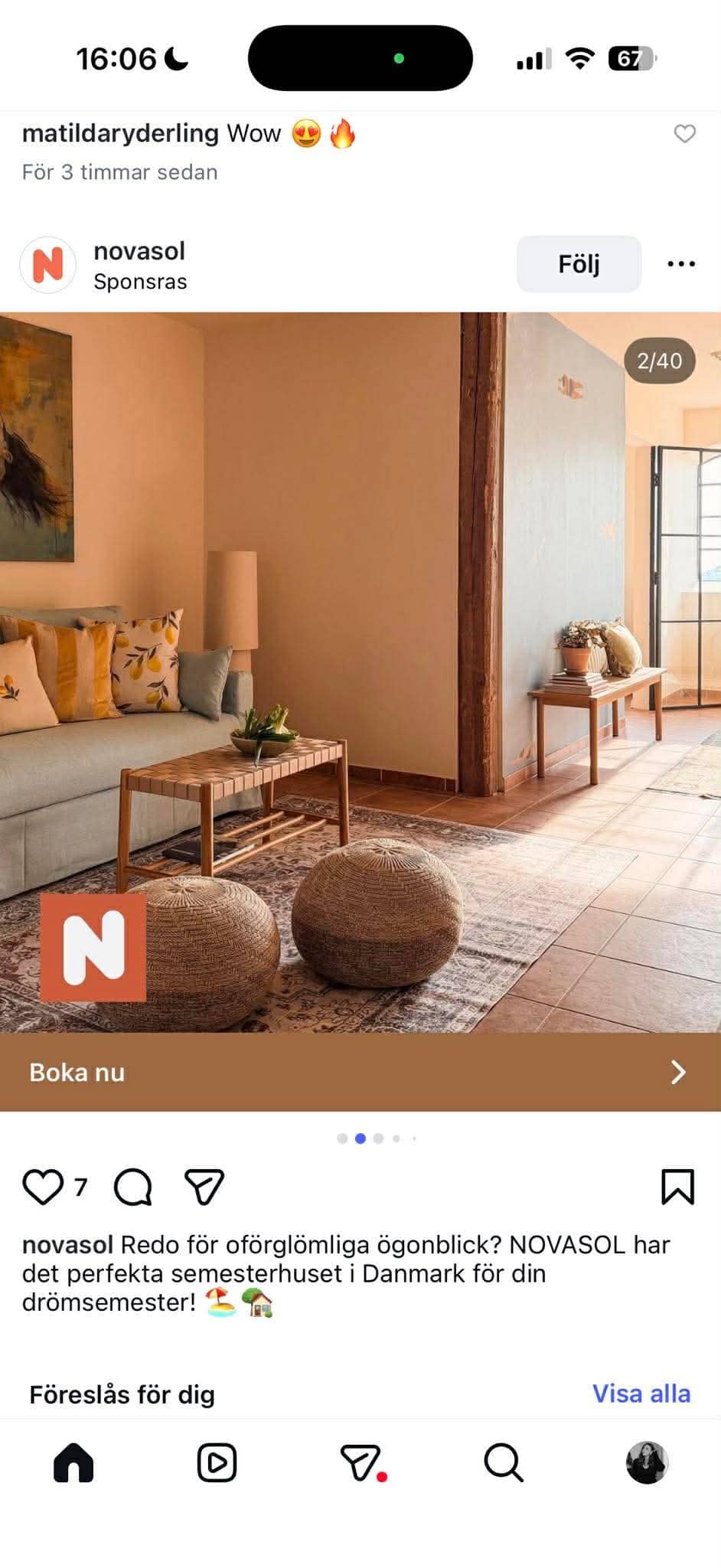 Lägenhet i Glemmingebro