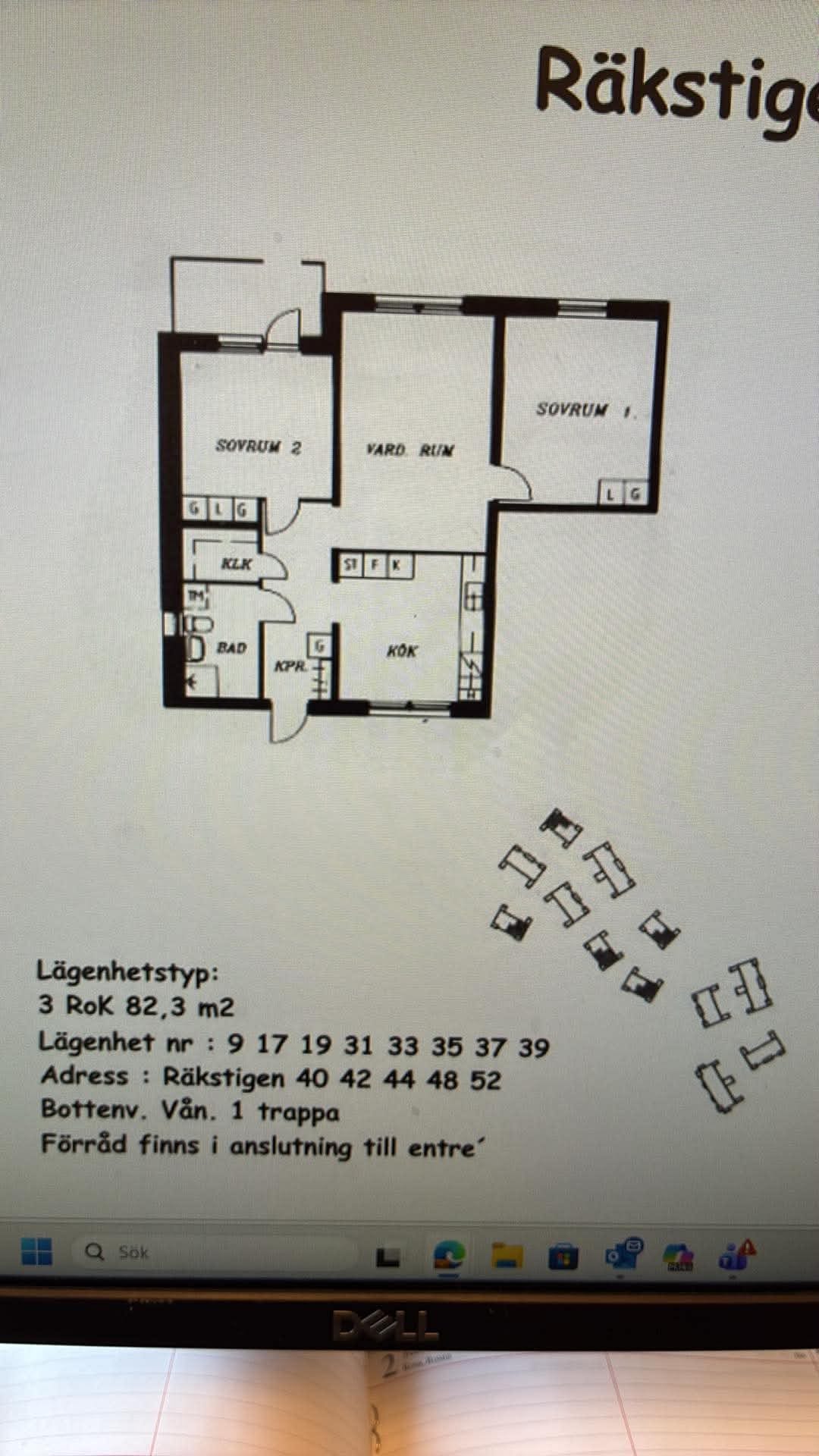 3-rumslägenhet i Piteå, Räkstigen - bild 1