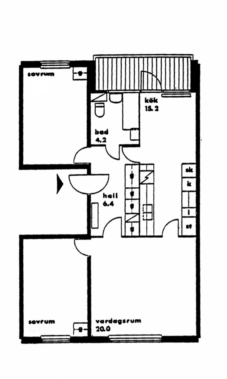3-room apartment in Hisings Backa, Julias Gata - image 1 3-room apartment in Hisings Backa, Julias Gata - image 1