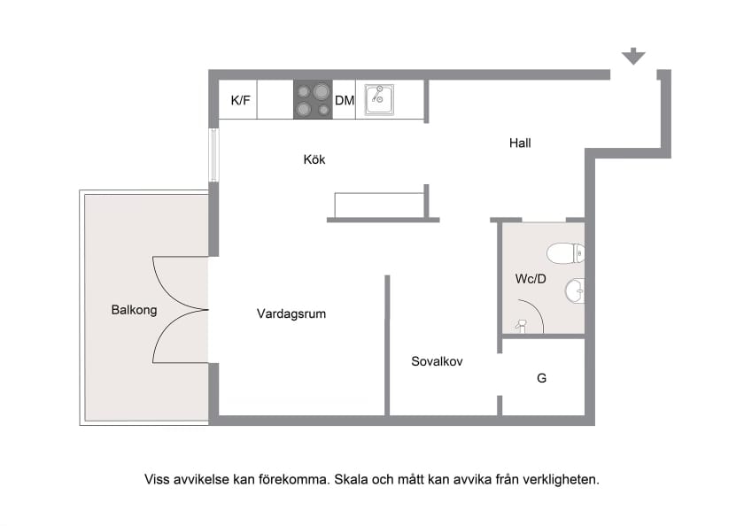2-rumslägenhet i Sundbyberg, Mariagatan - bild 2